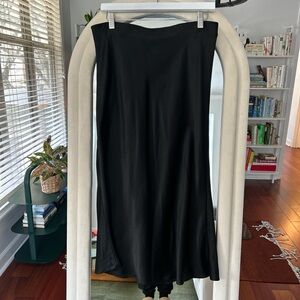 QUINCE 100% Silk Maxi Skirt